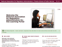 Tablet Screenshot of naratraining.org